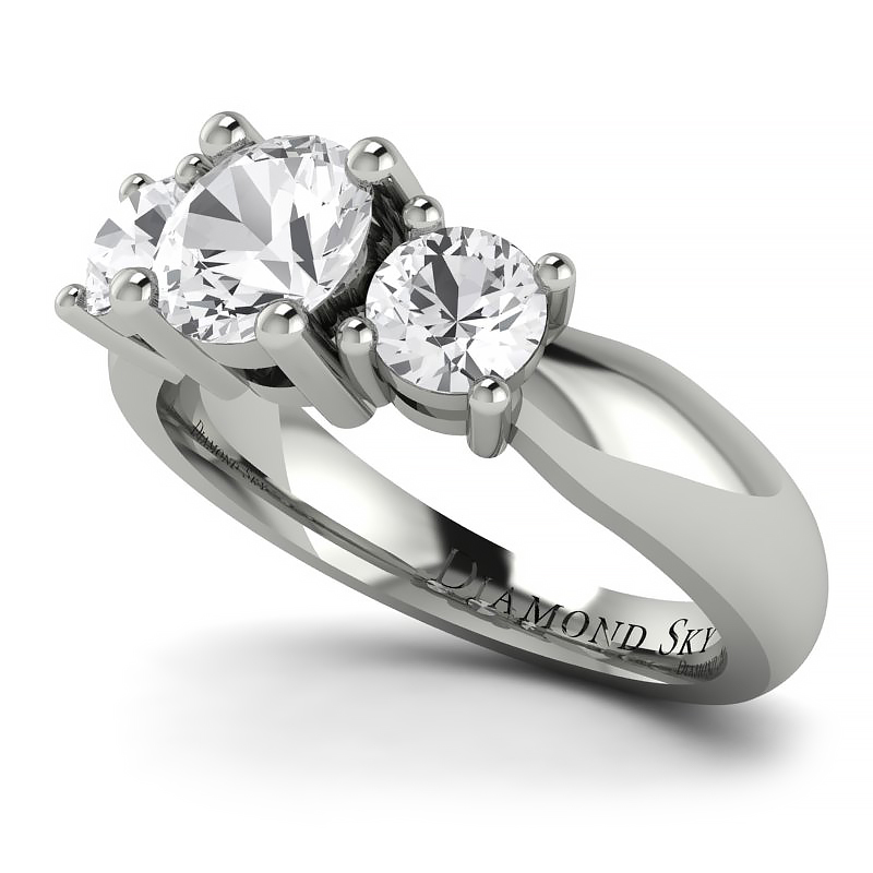 Pierścionek-zaręczynowy-Diamond-Sky-z-białego-złota-z-białymi-szafirami-Trzy-klejnoty-2