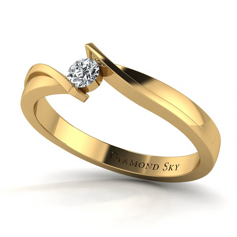 pierścionek-żółte-złoto-diament-n083zd