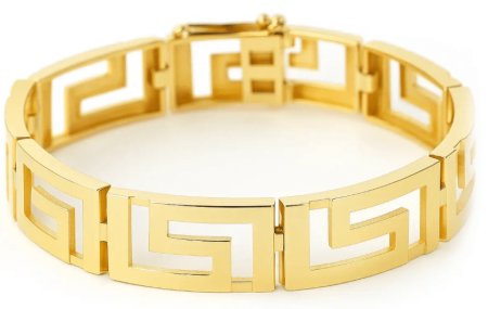 Bransoletka Grecki Blask z żółtego złota