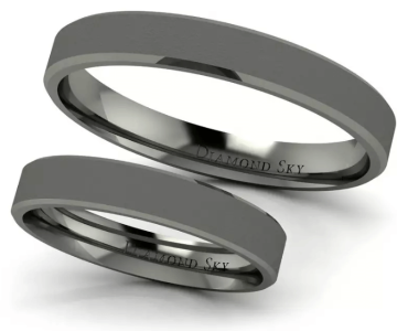 Obrączki Diamond Sky - Klasyka w czerni