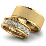 obraczki-slubne-z-zoltego-zlota-z-diamentami-mat-piekno-klasyki-1