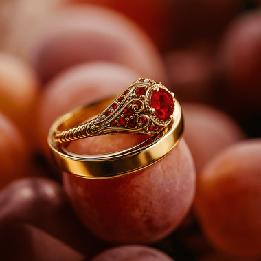 Pierścionek zaręczynowy z rubinem – co warto wiedzieć?