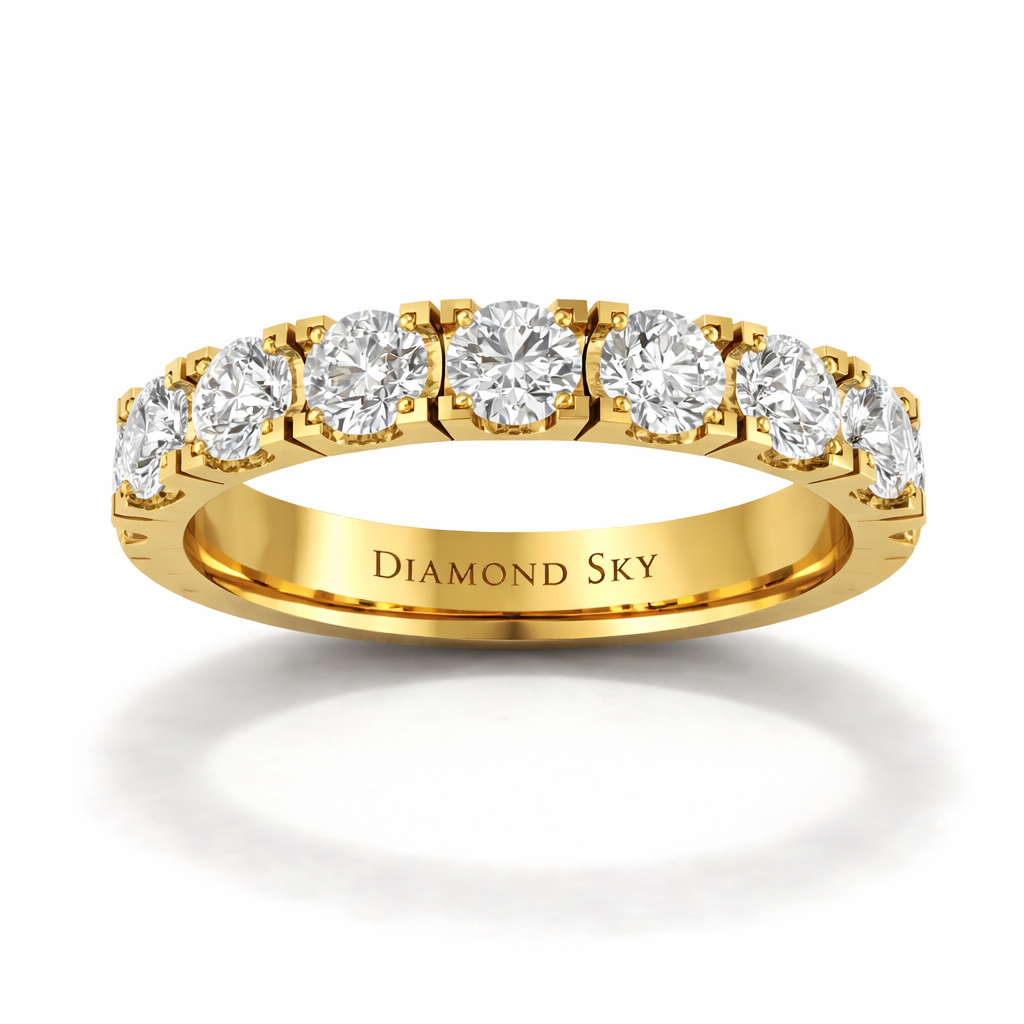 obraczka-slubna-diamond-sky-zolte-zloto-diamenty-si1-9-brylantów-blask-piekna-3