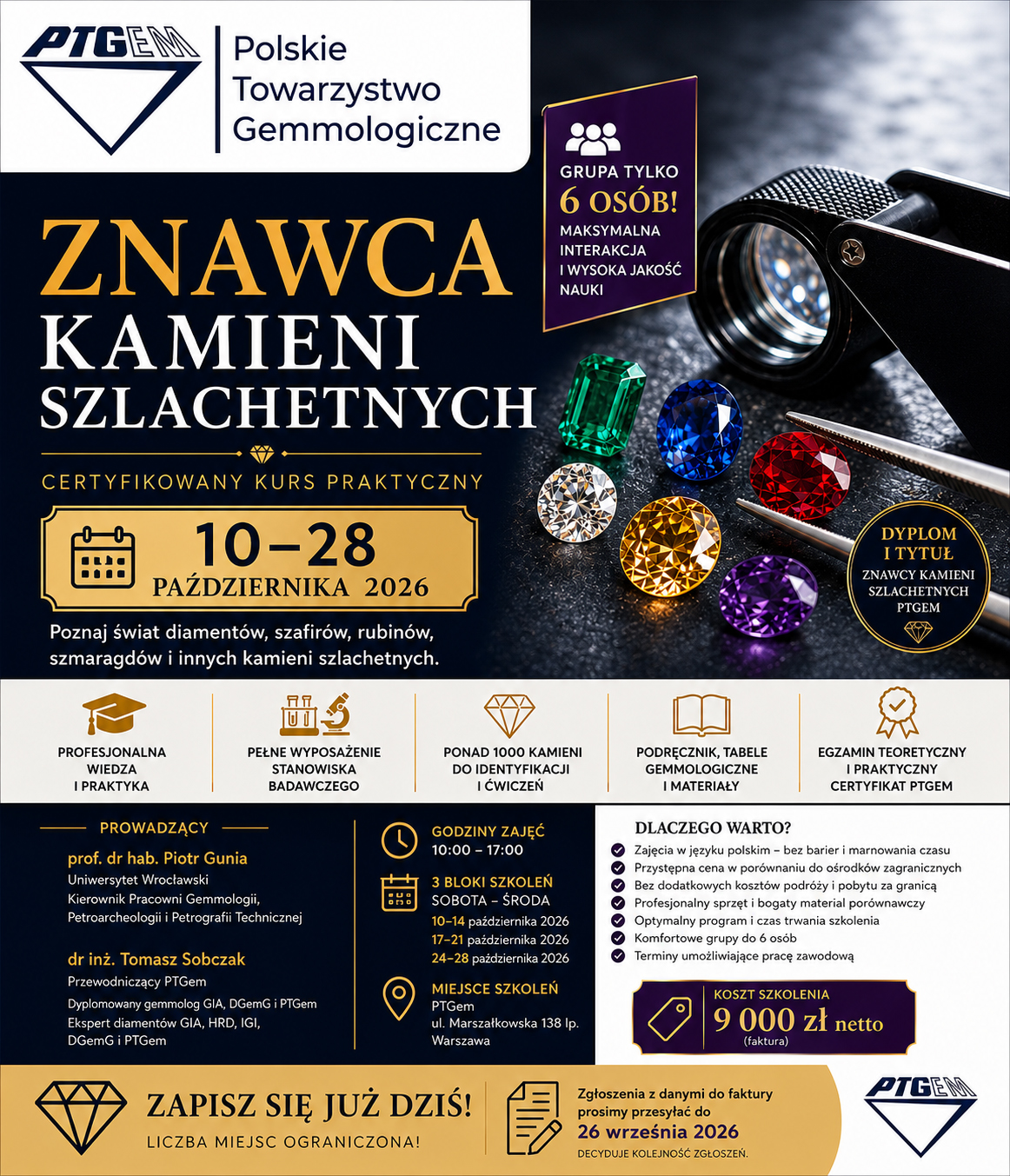 Kurs kamienie szlachetne