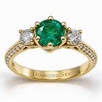 forma-milosci-pierscionek-zareczynowy-ze-szmaragdem-diamentami-zloto-585-diamond-sky
